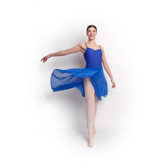 Falda Gasa cruzada larga