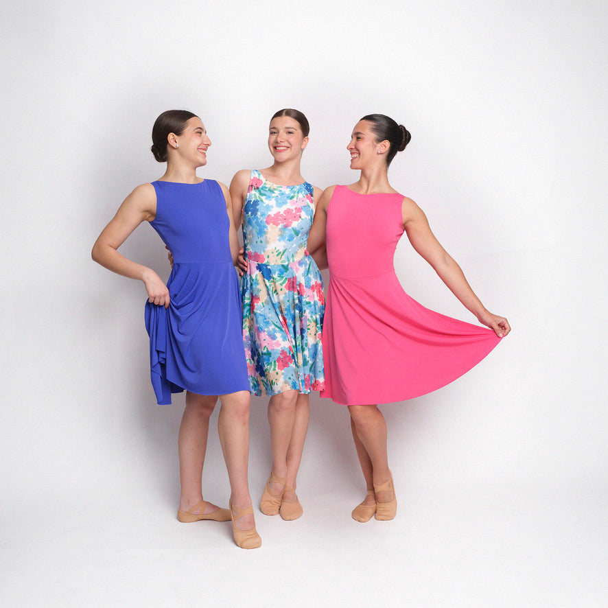 Vestido Sandy (cuello barco)