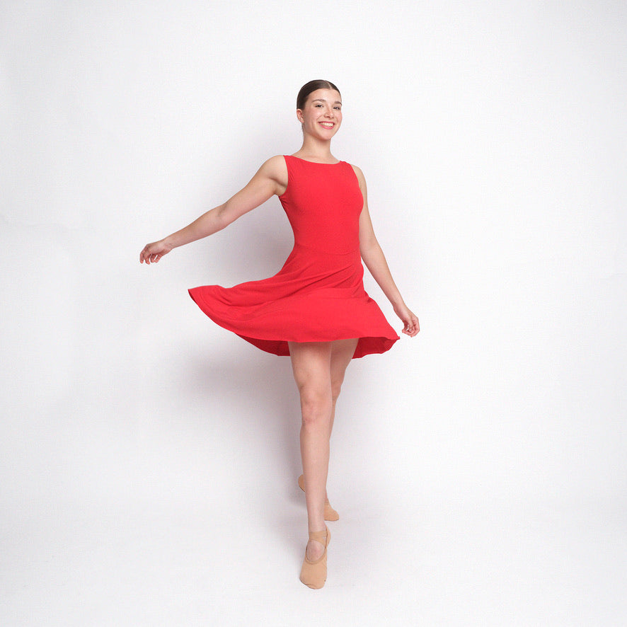 Vestido Sandy - rojo