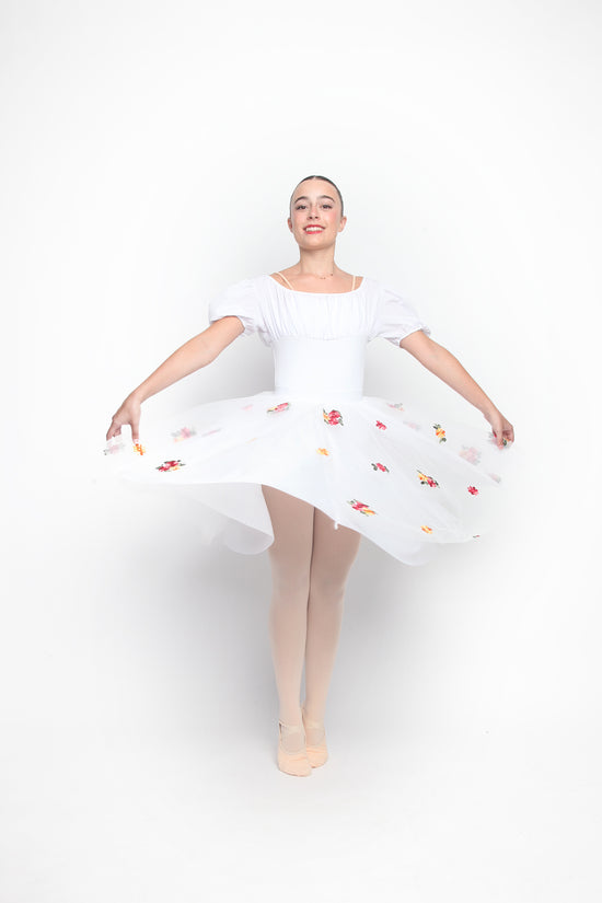 Falda Tutu flores
