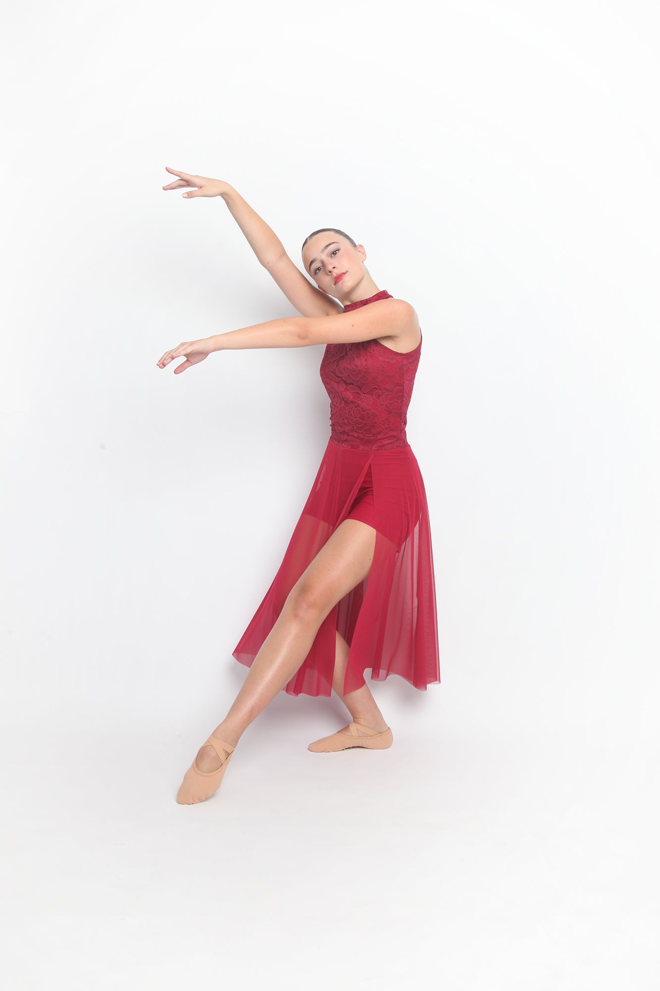 Vestido Lírico blonda