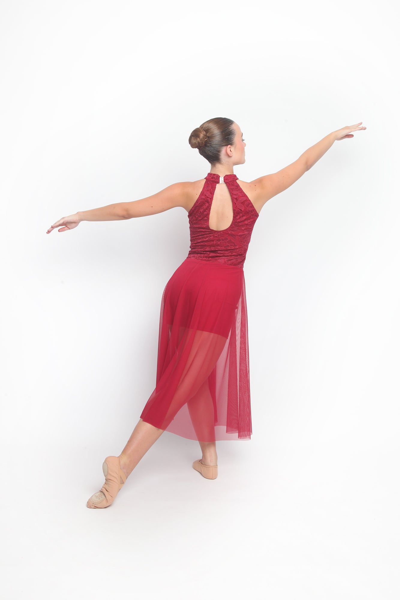 Vestido Lírico blonda