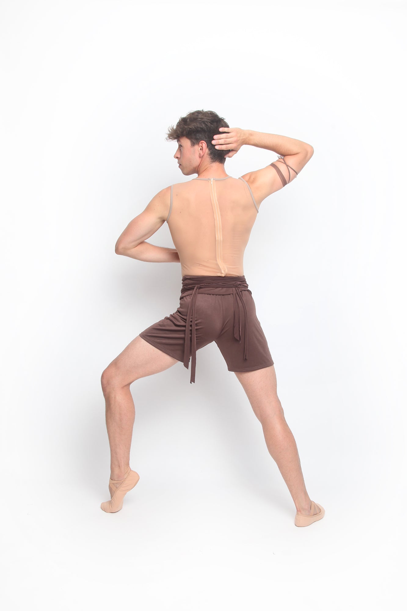 Maillot transparente tirante ancho