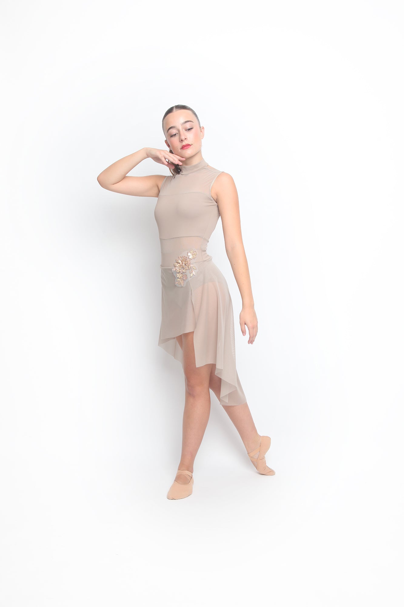 Vestido Lírico Nude