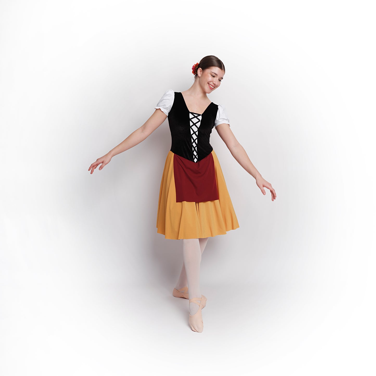 Tutú Coppélia corpiño punto