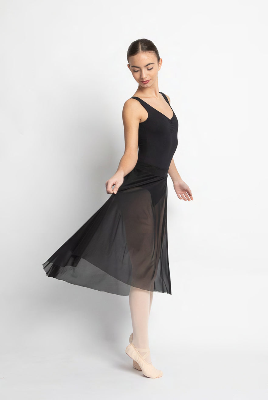 Falda Transparencia Elástica