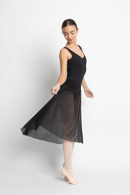 Falda Transparencia Elástica