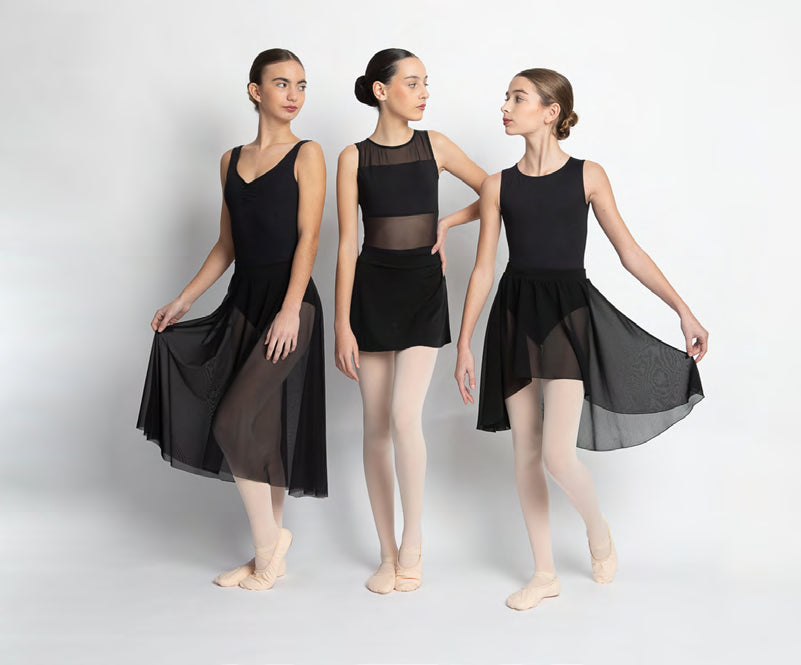 Falda Transparencia Elástica