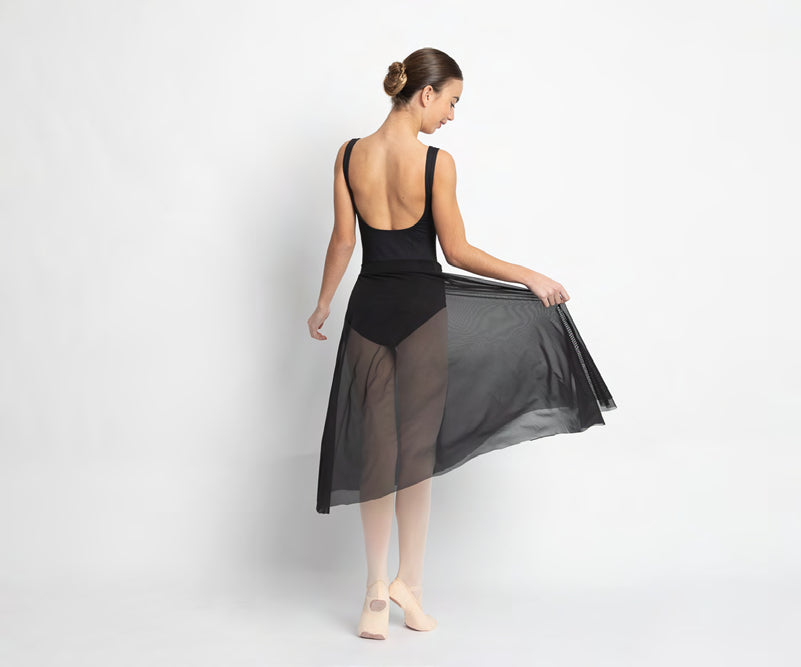 Falda Transparencia Elástica