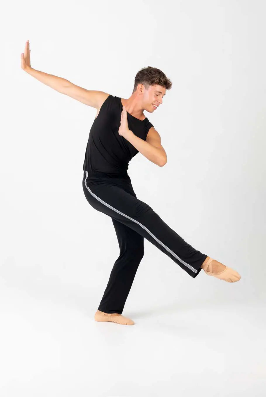 Pantalón Estrecho con Raya