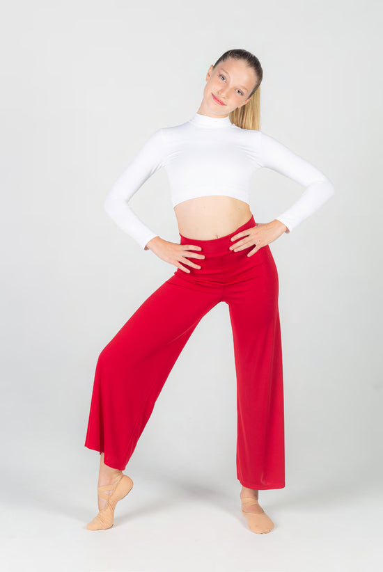 Top Crop Manga Larga