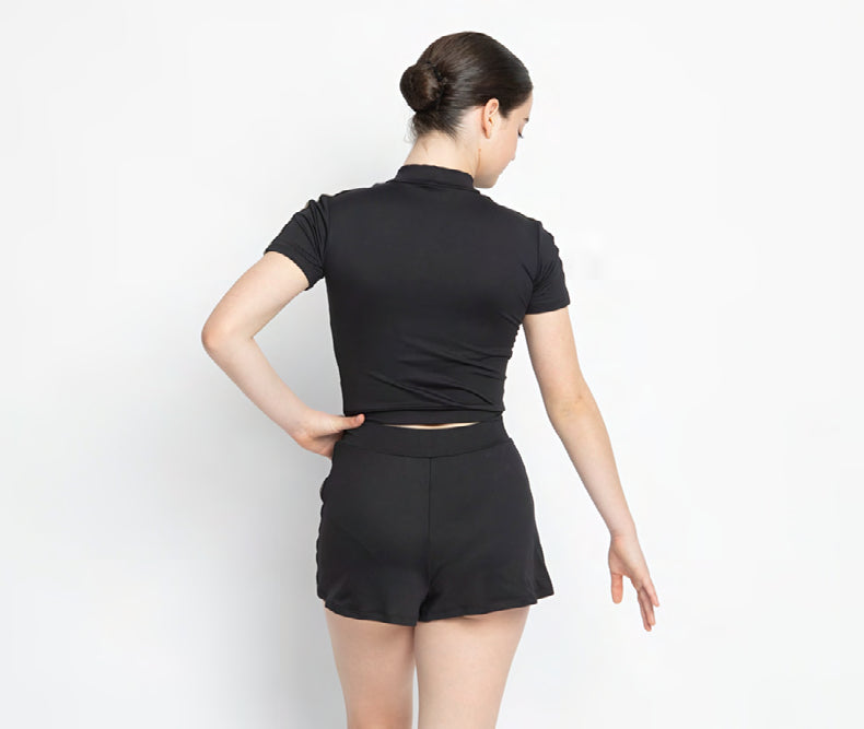 Top Crop Manga Corta