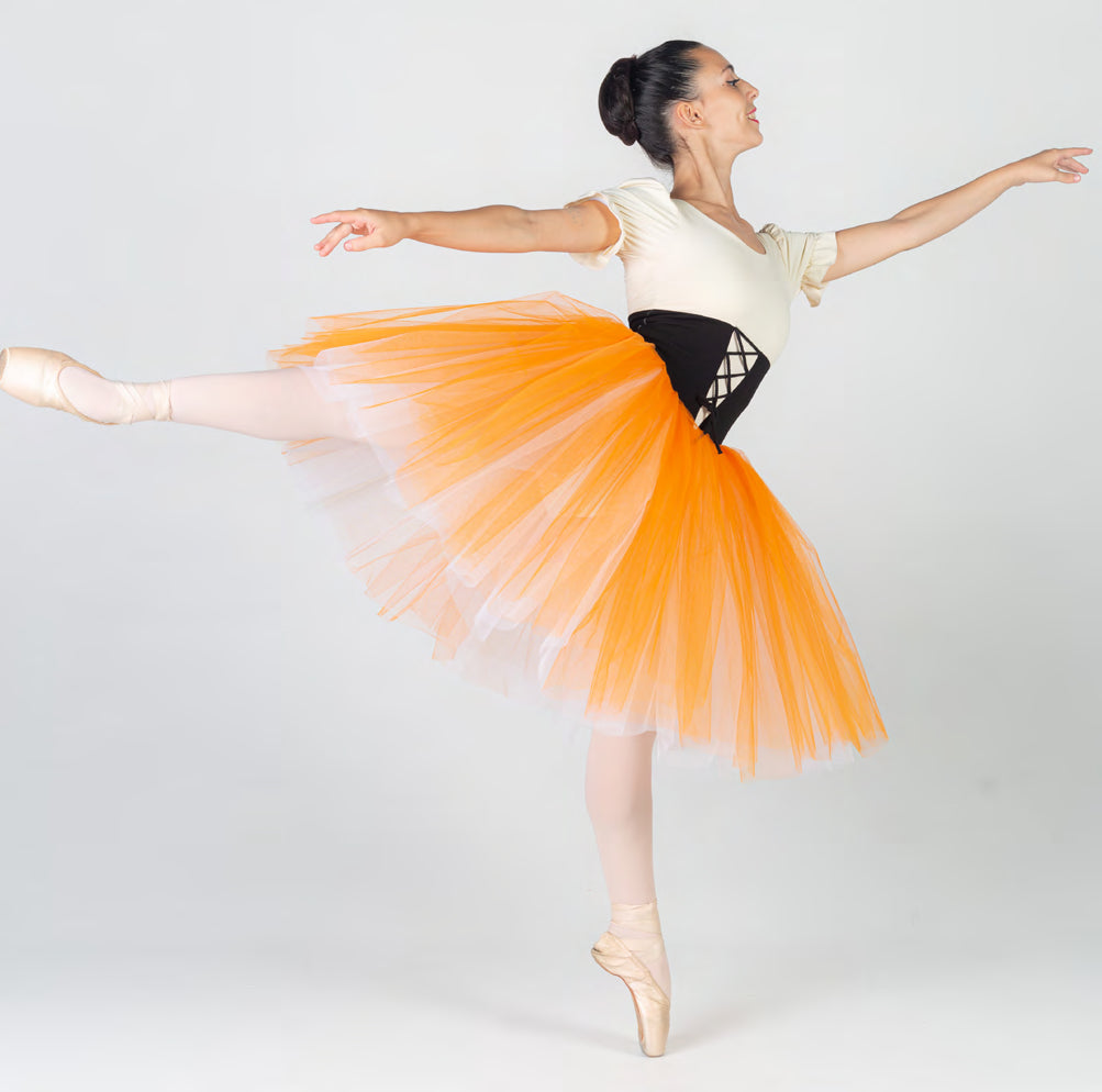 Tutú Coppélia tul corpiño